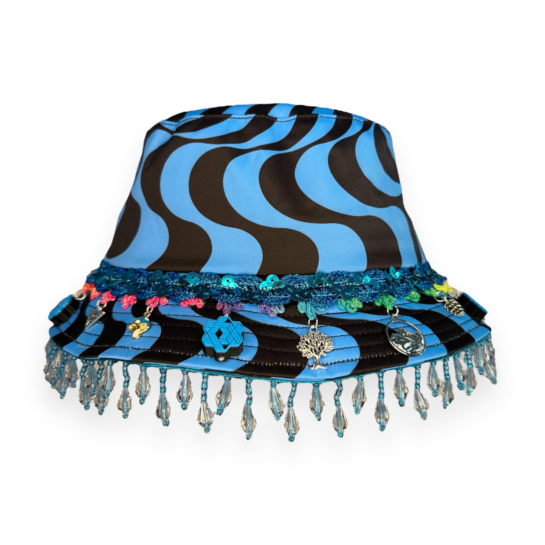 808 x DISCO DRIPS BUCKET HAT: STANDARD SIZE - FULL DRIP