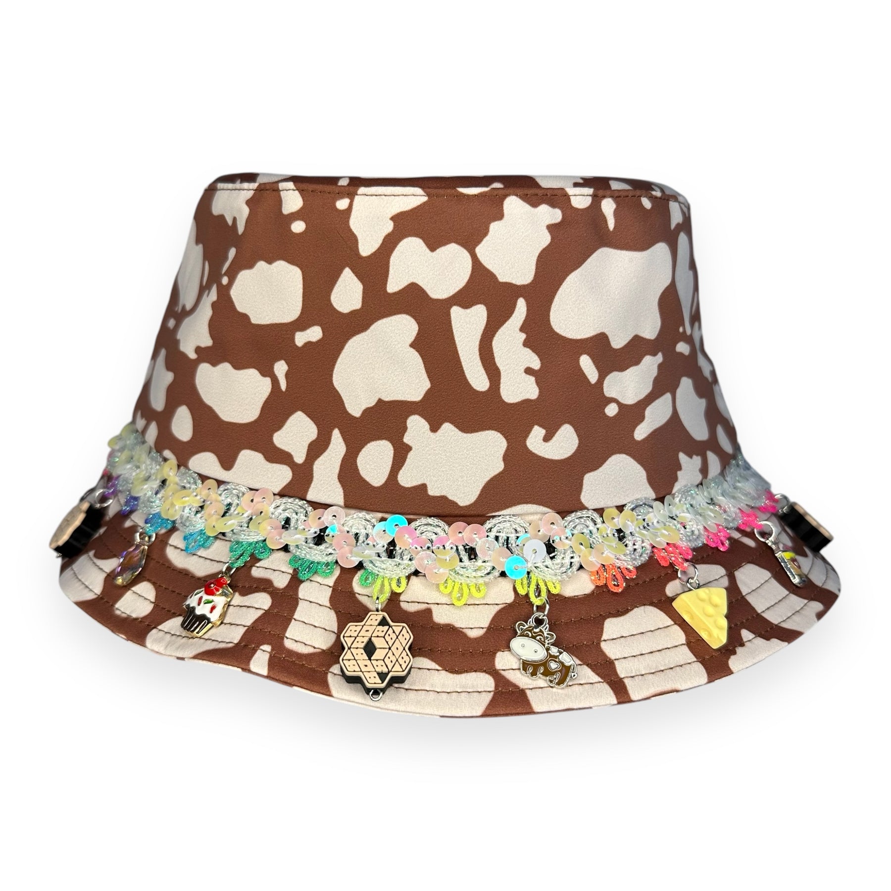 808 x DISCO DRIPS BUCKET HAT: STANDARD SIZE - HALF DRIP