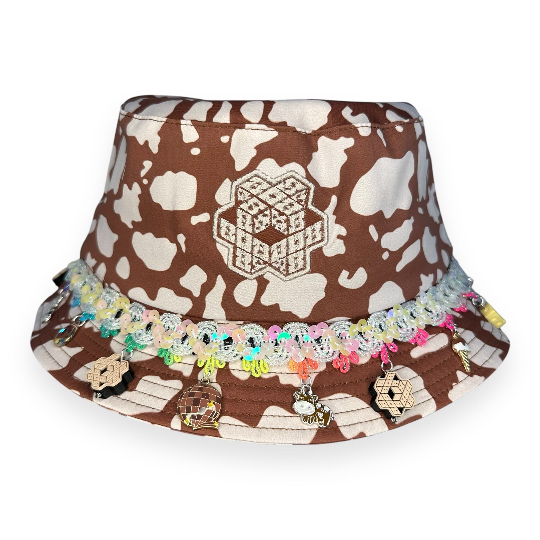 808 x DISCO DRIPS BUCKET HAT: STANDARD SIZE - HALF DRIP