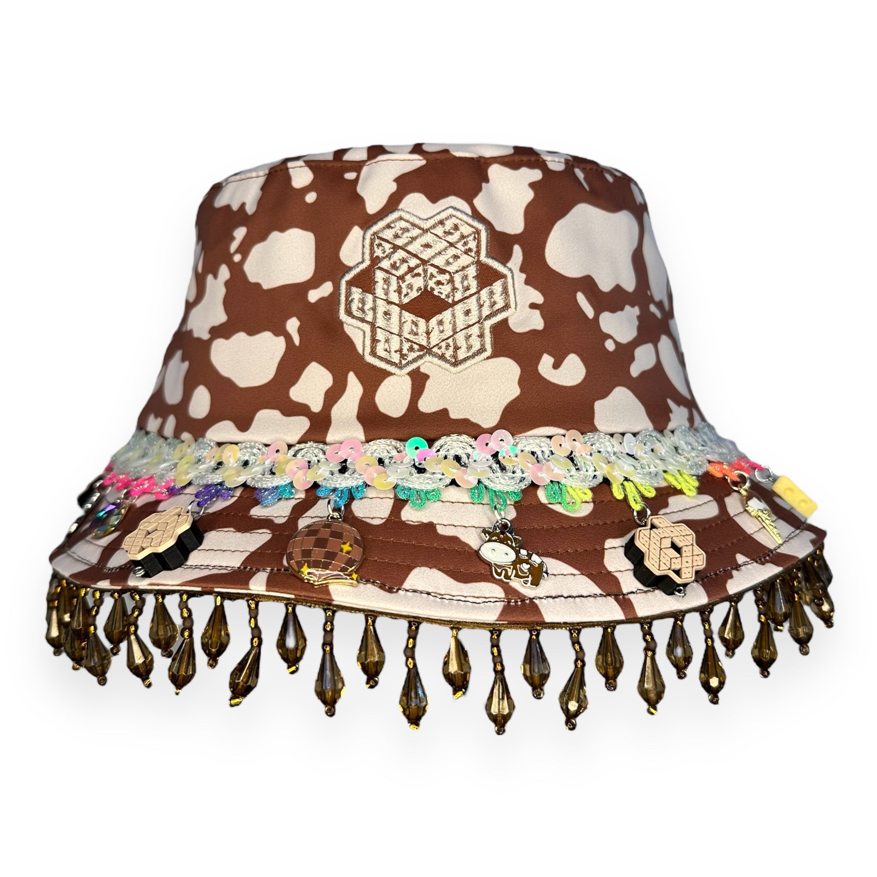 808 x DISCO DRIPS BUCKET HAT: STANDARD SIZE - FULL DRIP