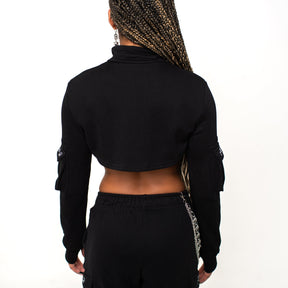 SHADOW EXTREME CROP QUARTER ZIP