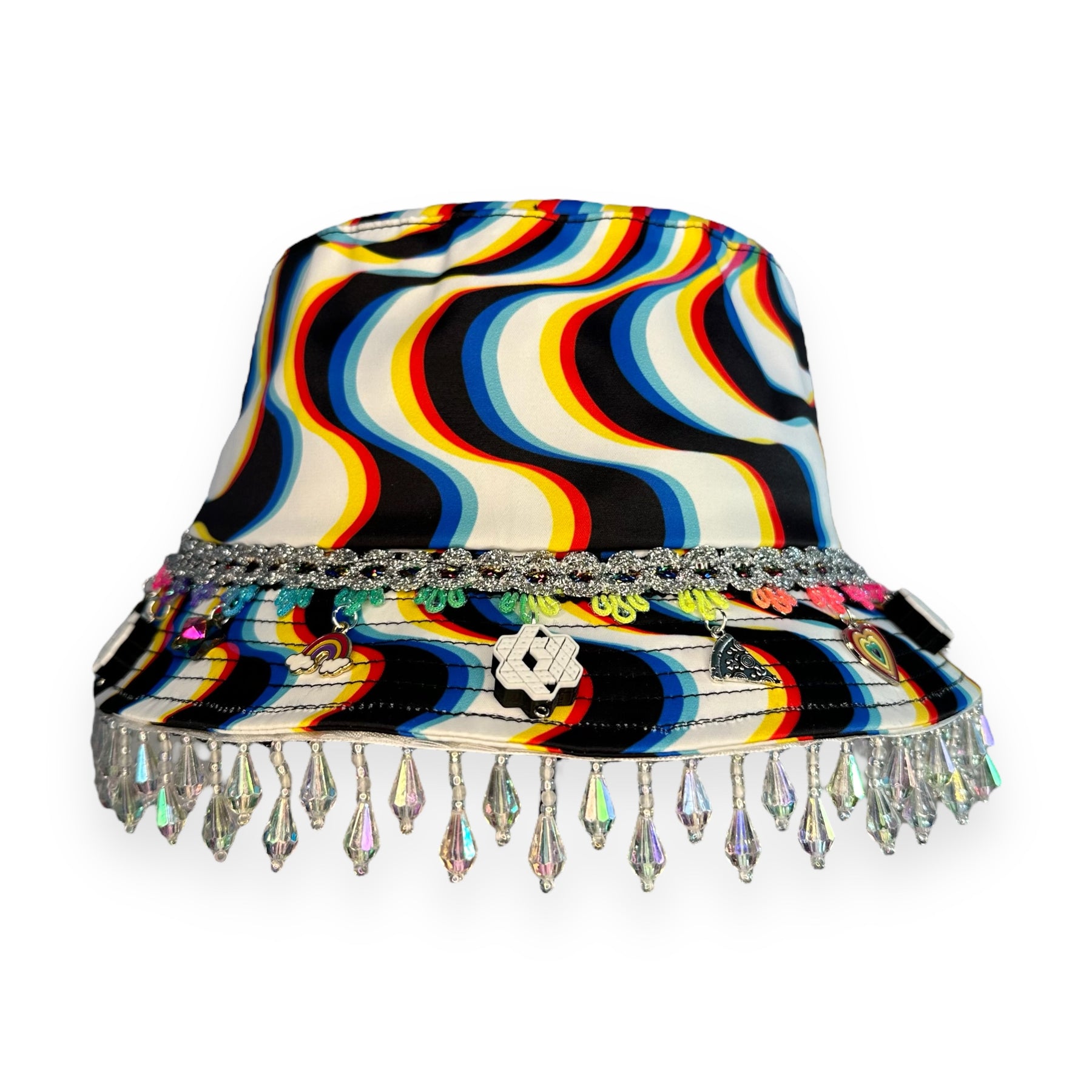 808 x DISCO DRIPS BUCKET HAT: STANDARD SIZE - FULL DRIP