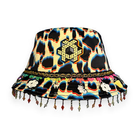 808 x DISCO DRIPS BUCKET HAT: STANDARD SIZE - FULL DRIP