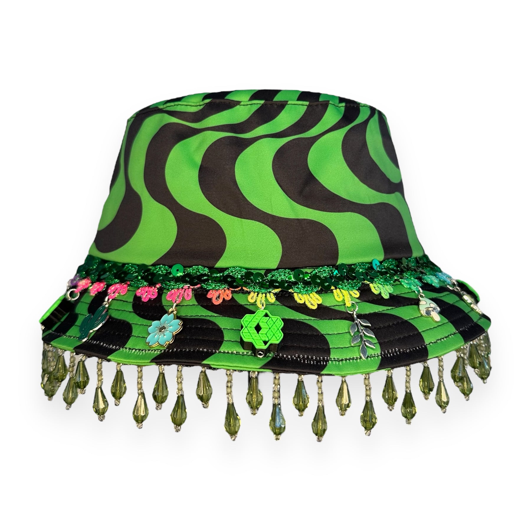 808 x DISCO DRIPS BUCKET HAT: STANDARD SIZE - FULL DRIP