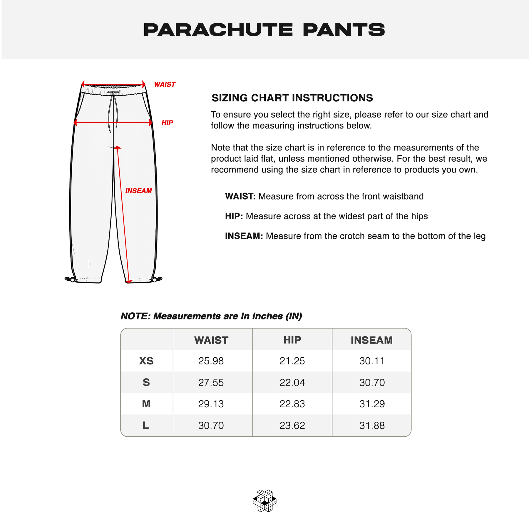 SHADOW PARACHUTE PANTS