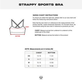 SHADOW STRAPPY SPORTS BRA