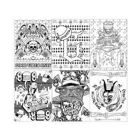 808 Coloring Book Volume 1 - LE 100