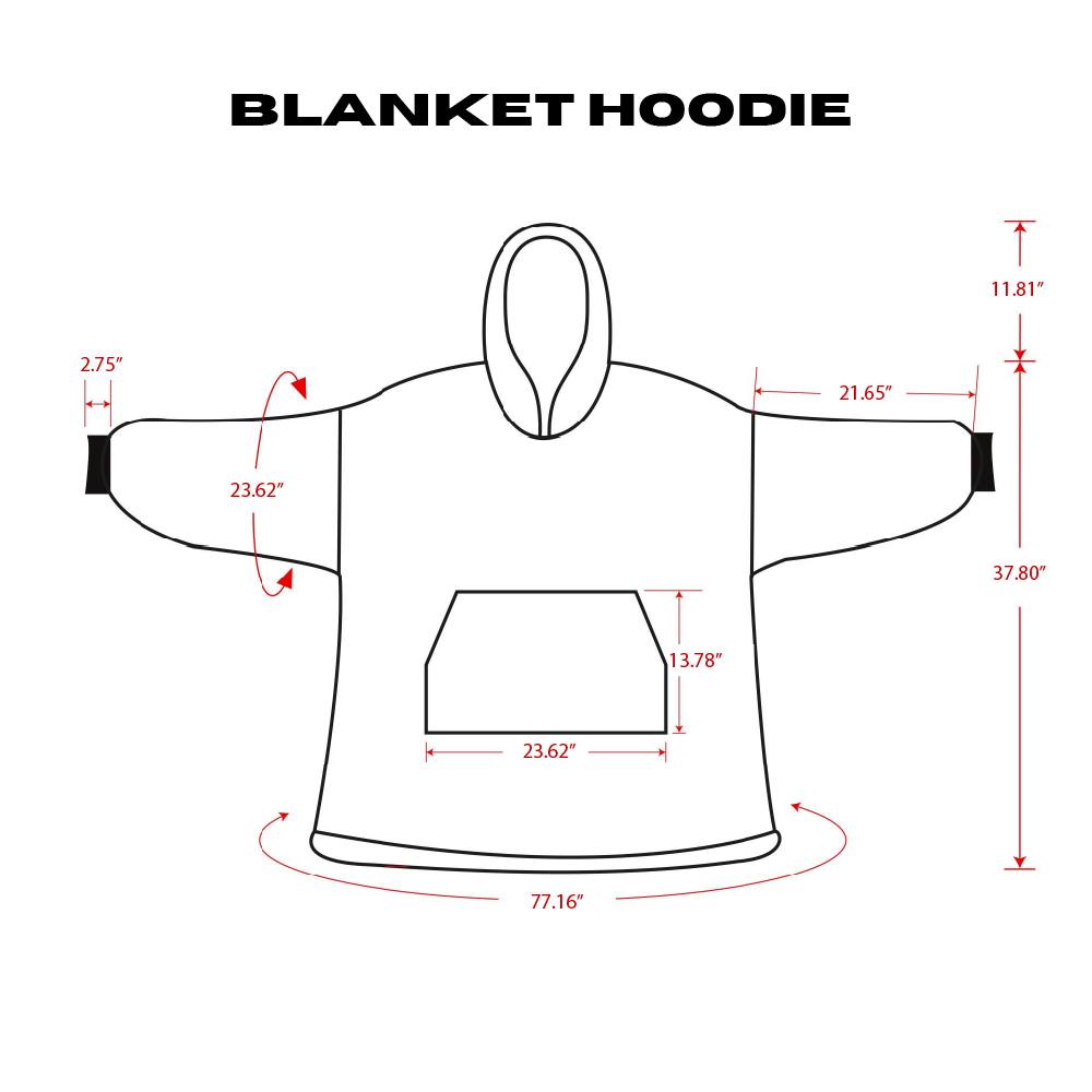 808 Blanket Hoodie V2 Purple (OPEN PRE ORDER)