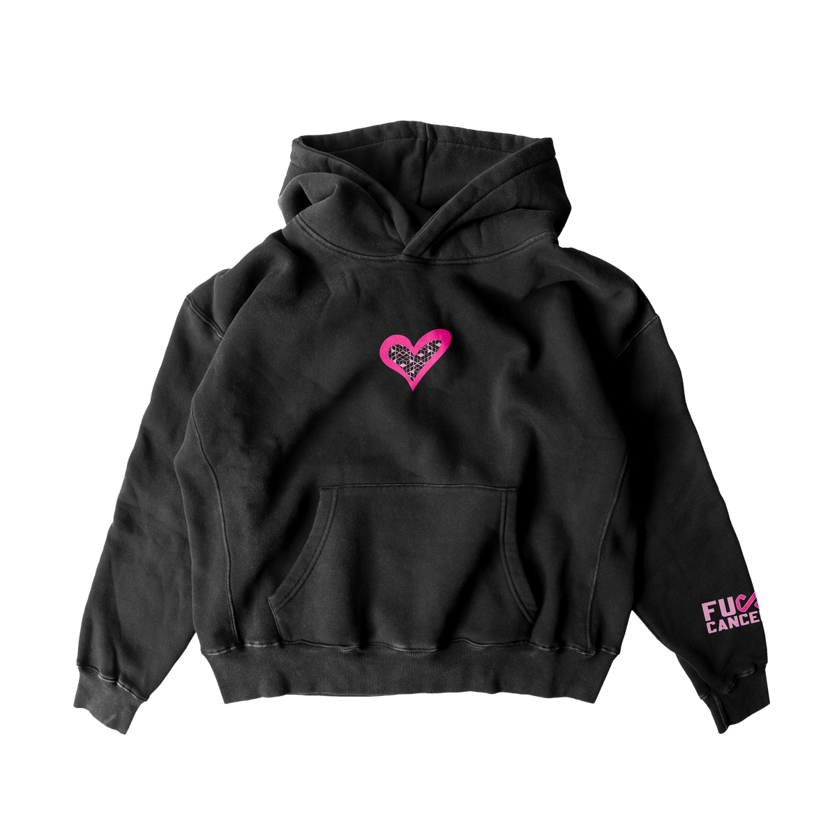 Black Breast Cancer Awareness Hoodie (PRE-ORDER)